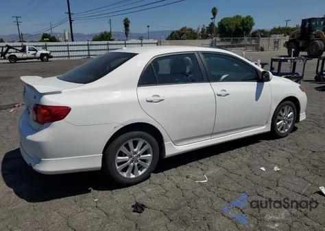 2010 Toyota Corolla Base from USA, damaged, VIN 2T1BU4EE4AC403110